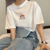 纯棉/中间彩虹
