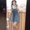 牛仔背带短裤女百搭2025春夏新款韩版阔腿裤薄款宽松显瘦短裤休闲