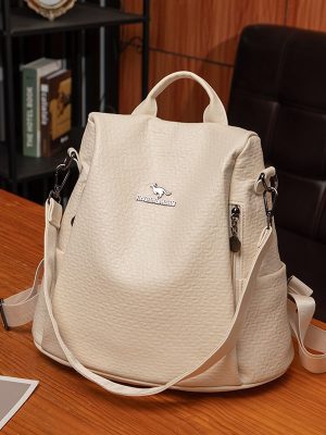 O1CN01laJfxz1dcIXz2xcSM_2214337253756-0-cib 外贸双肩包女新款多功能大容量防盗旅行包大象纹软皮女士休闲背包