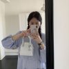 肉肉陈Whiterm韩国小众设计女包新款可爱手提贝壳包单肩斜跨小包