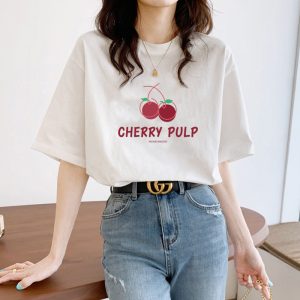 O1CN01o1aBem1U6qmgl97du_2216875602469-0-cib 夏季女装纯棉短袖t恤女2024年新款白色内搭韩版宽松半袖上衣ins潮