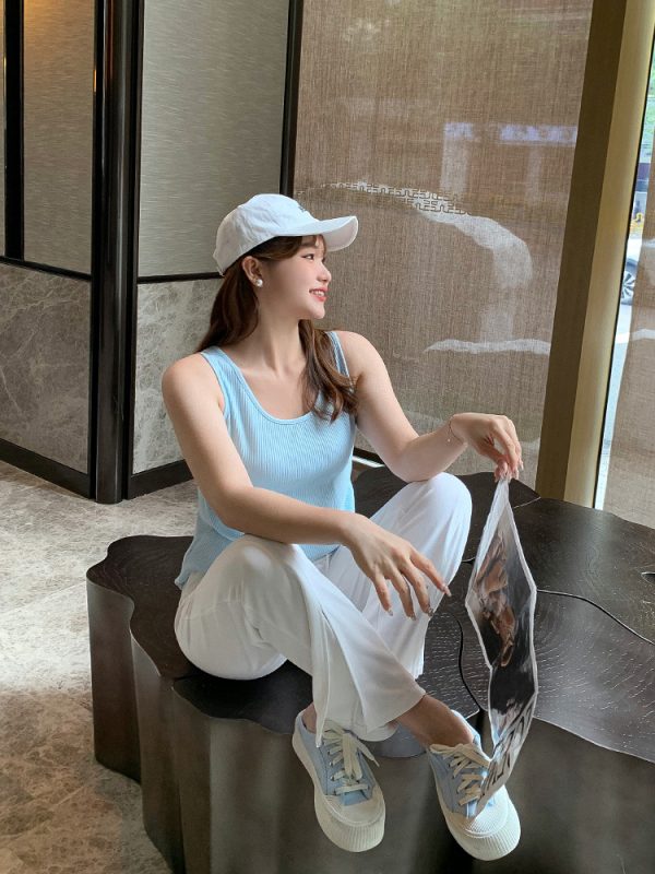 尚橙|夏季新品胖mm大码女装多色基础引流款针织打底背心吊带61870