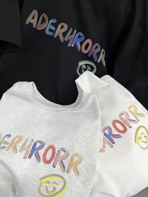2024夏季新款短袖T恤女印花笑脸宽松半袖百搭圆领休闲情侣上衣女
