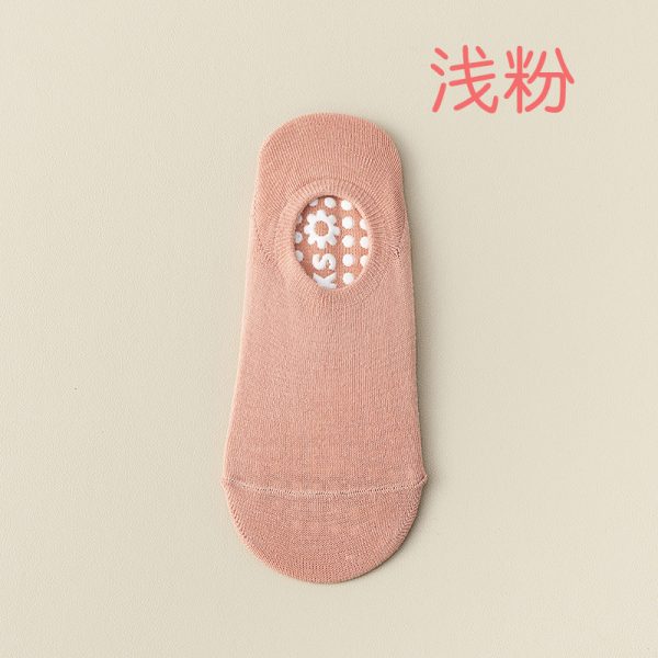 厂家TEMU SHEIN防滑瑜伽袜子女专业普拉提袜地板袜点胶运动亚马逊